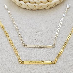 gourmette-gravee-homme-femme