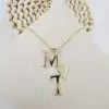 Collier initiale personnalisé – bijou fin et élégant, hypoallergénique, parfait pour symboliser un lien précieux ou offrir un cadeau unique