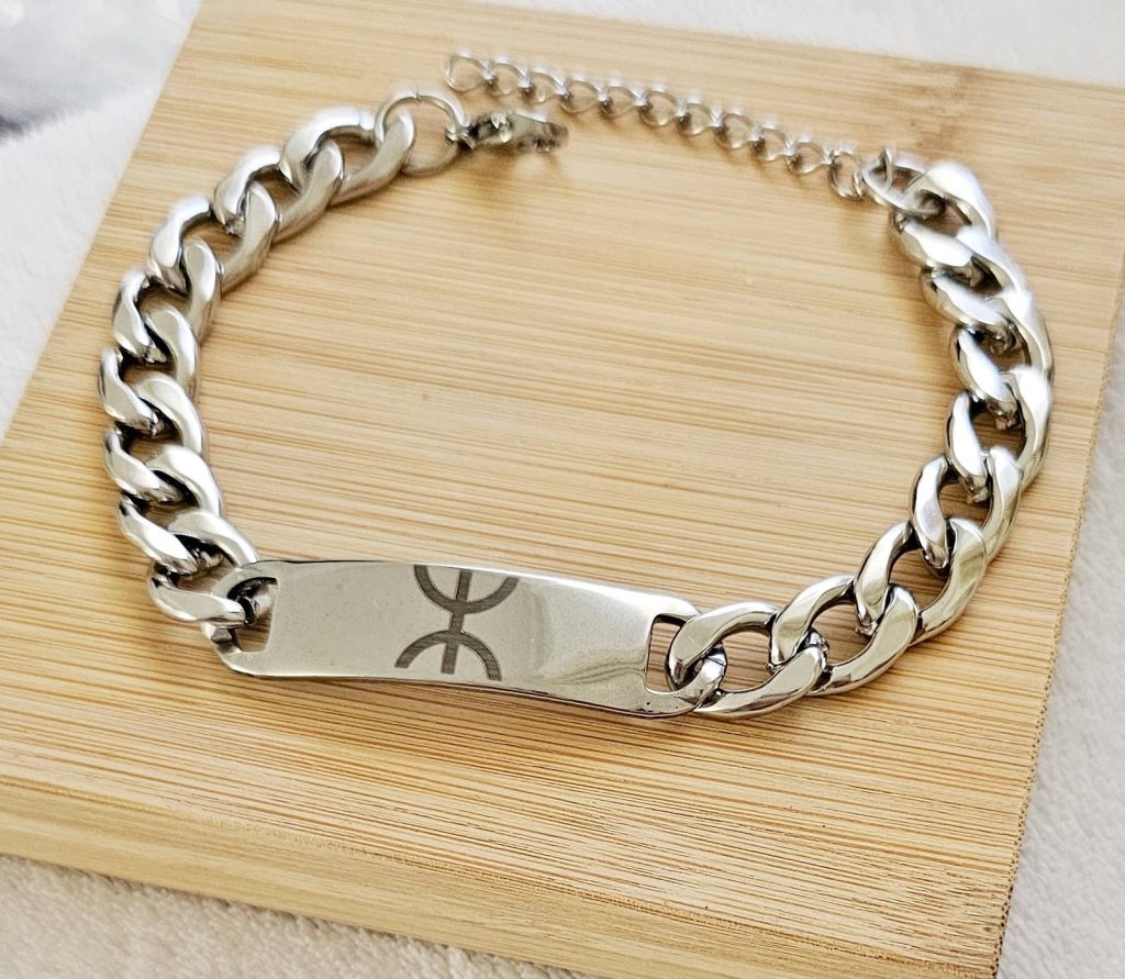 Gourmette prenom homme personnalise amazigh berbere