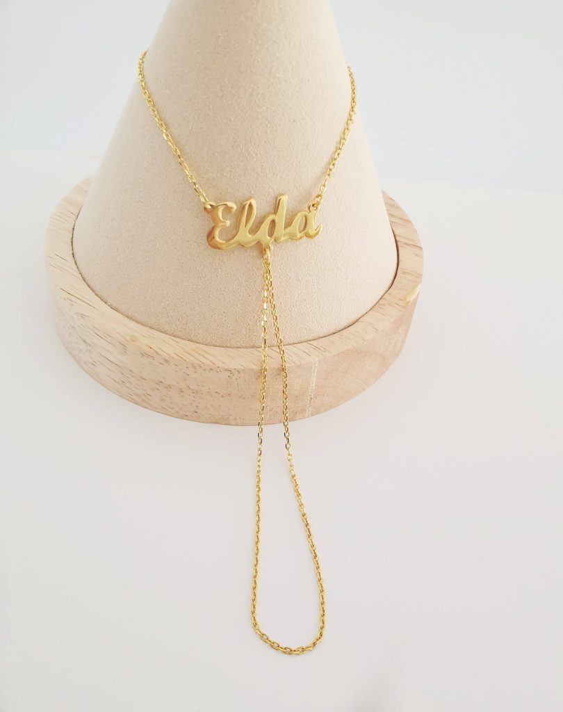 Bracelet bague 1 prénom