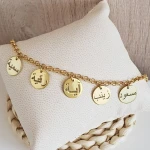 Bracelet 5 Prénoms Personnalisé – Bijou