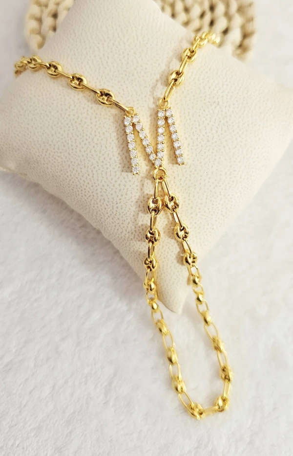 Bracelet bague personnalisé grain de café inoxydable et hypoallergénique.