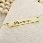 Bracelet gravure femme