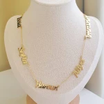 Collier 5 Prénoms Personnalisés