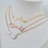 collier arabe prénom personnalisé
