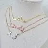 collier arabe prénom personnalisé