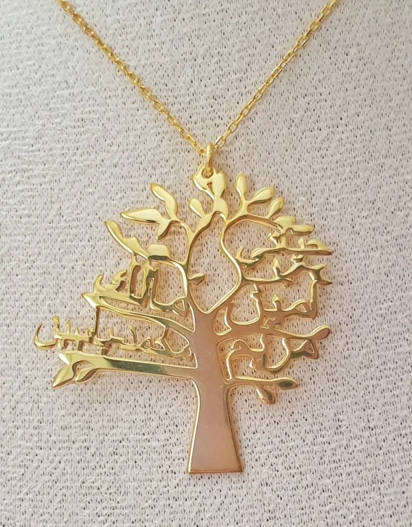 Collier arbre de vie pour femme – bijou élégant et symbolique représentant la famille, la force et la connexion