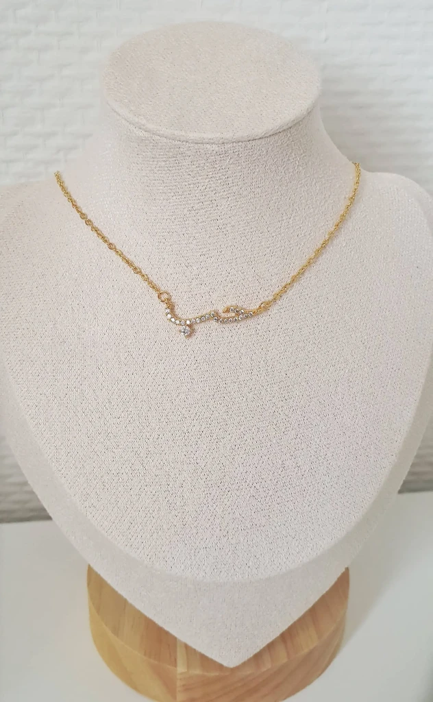 Collier hob bijoux amour arabe or