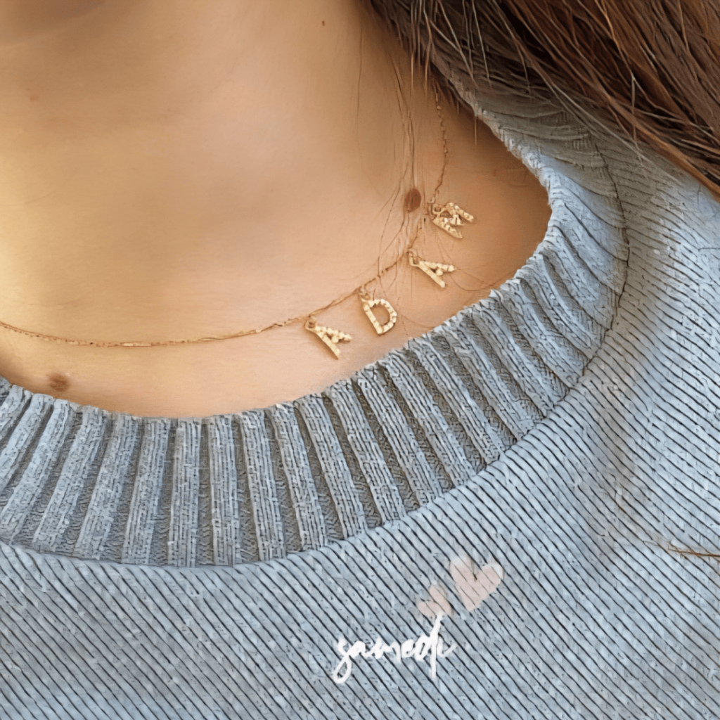 collier personnalisé prénom arabe amazigh francais