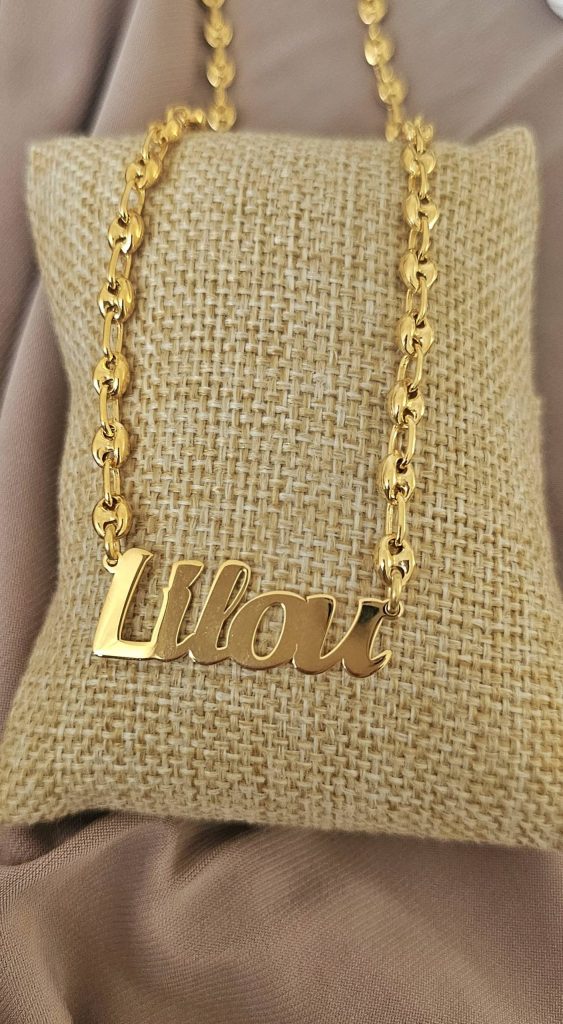 Collier grain de café Prénom Arabe ou Français