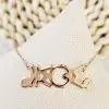 collier prénom amazigh personnalisé bijou berbère