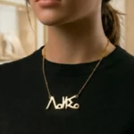 Collier Prénom Amazigh Personnalisé Bijou berbère