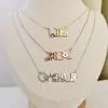 collier prénom amazigh personnalisé bijou berbère
