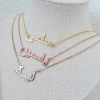 Collier prénom arabe personnalisé or ou argent