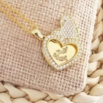 Collier Prénom Personnalisé Cœur – Bijou Symbolique et Élégant