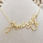 Collier Prénom Personnalisé Femme & Fille – Bijou Doux et Intemporel