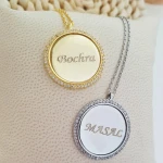 Collier Prénom Personnalisé Médaillon