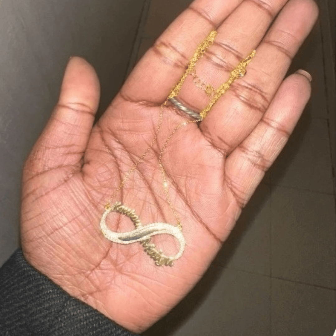 collier prenom personnalise