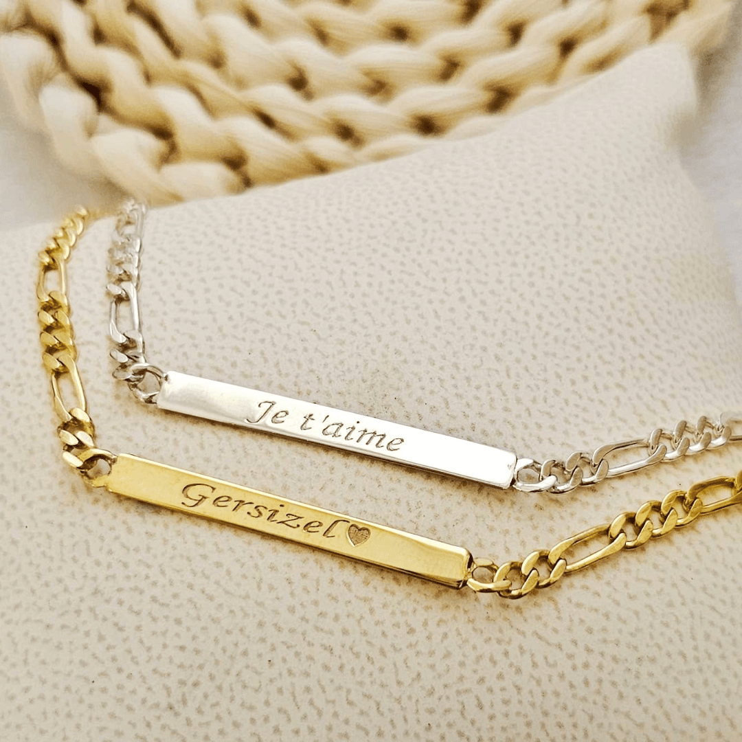 Gourmette personnalisé prénom arabe amazigh