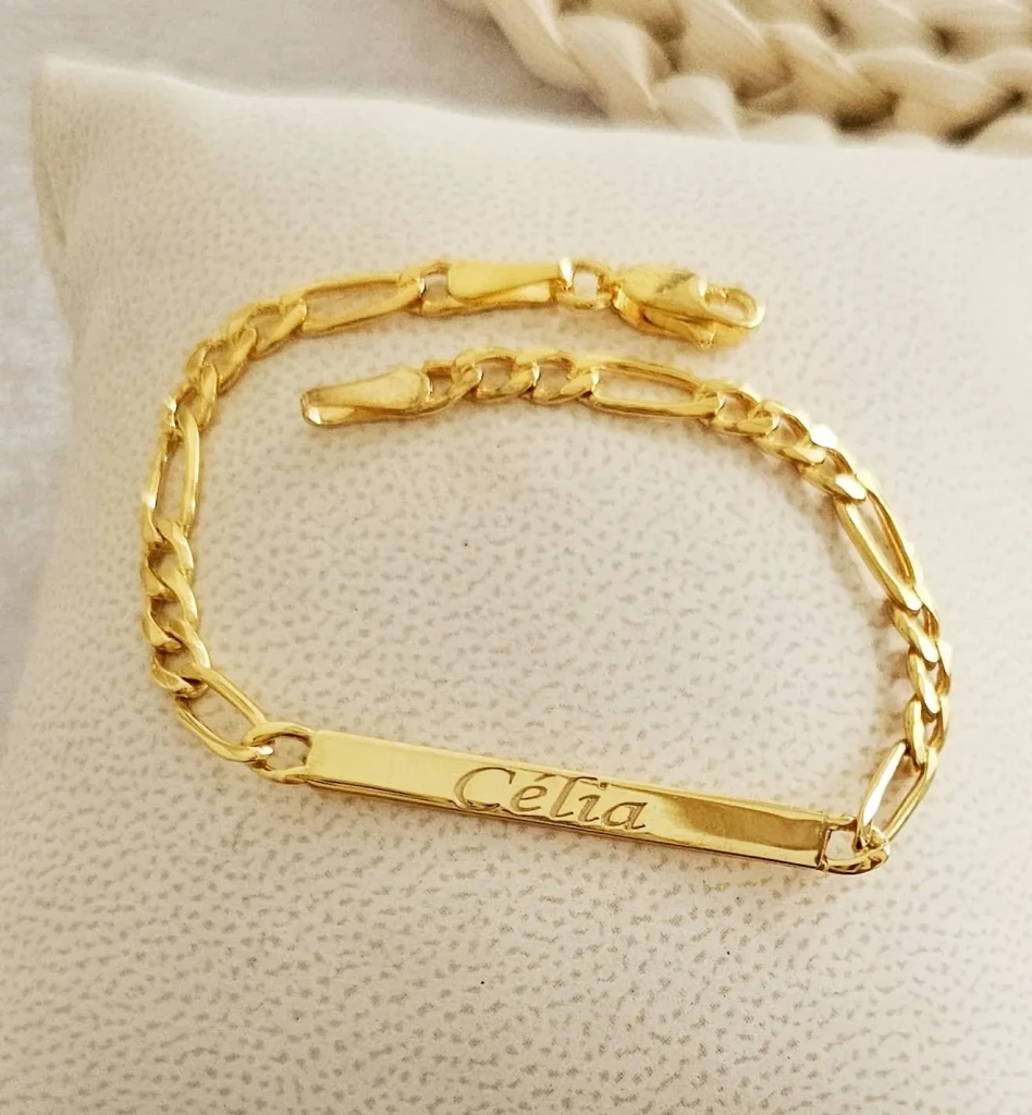 gourmette prénom personnalisé