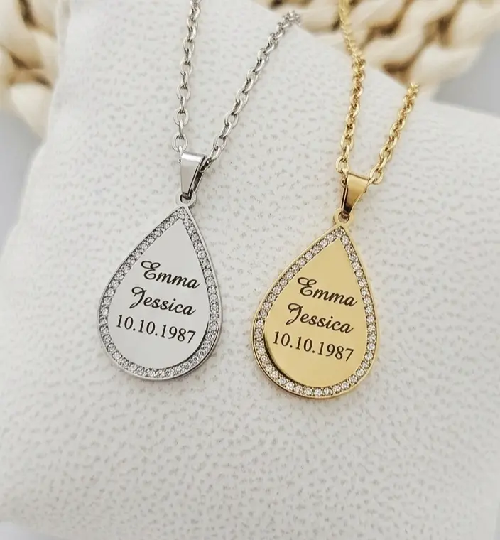 Collier personnalise prénom