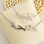 Collier personnalise prénom Arabe Français